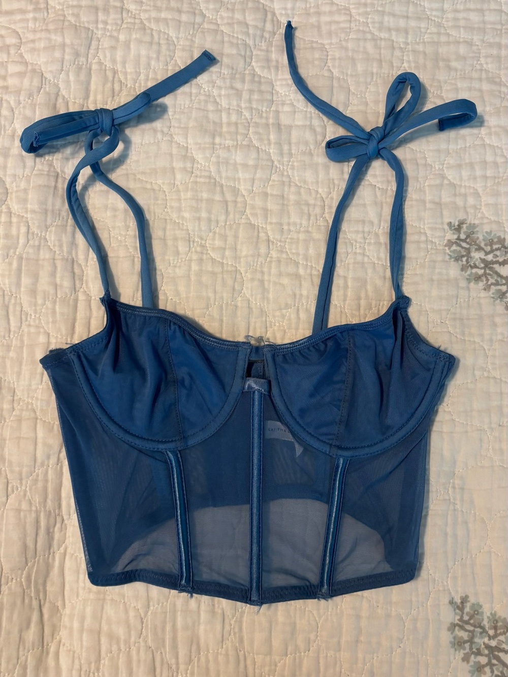Women's Sheer Corset Bralette
